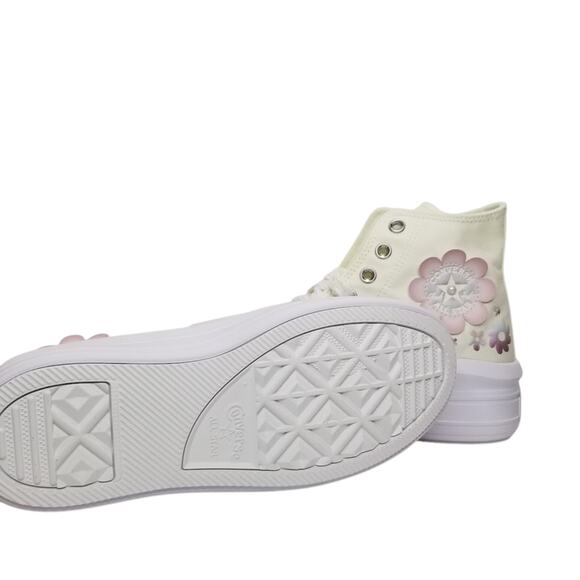 Converse Women CTAS Move Gradient Flowers Lift Hi Tops Size 9 A14270C NWT - Picture 6 of 6